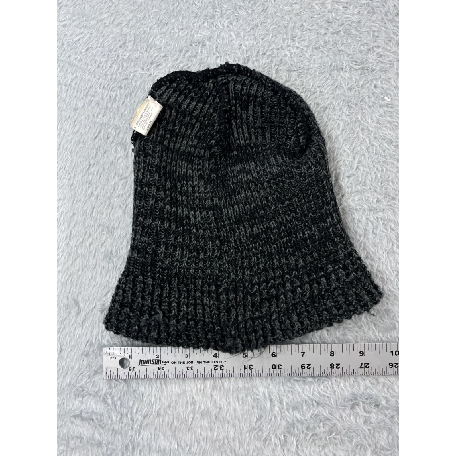 Cotton On Cotton On Beanie Adult One Size Dark Gray Knit 100% Acrylic Winter Ski - Beanie - One Size - Gray - Mens Size ONE SIZE - 5 Thumbnail