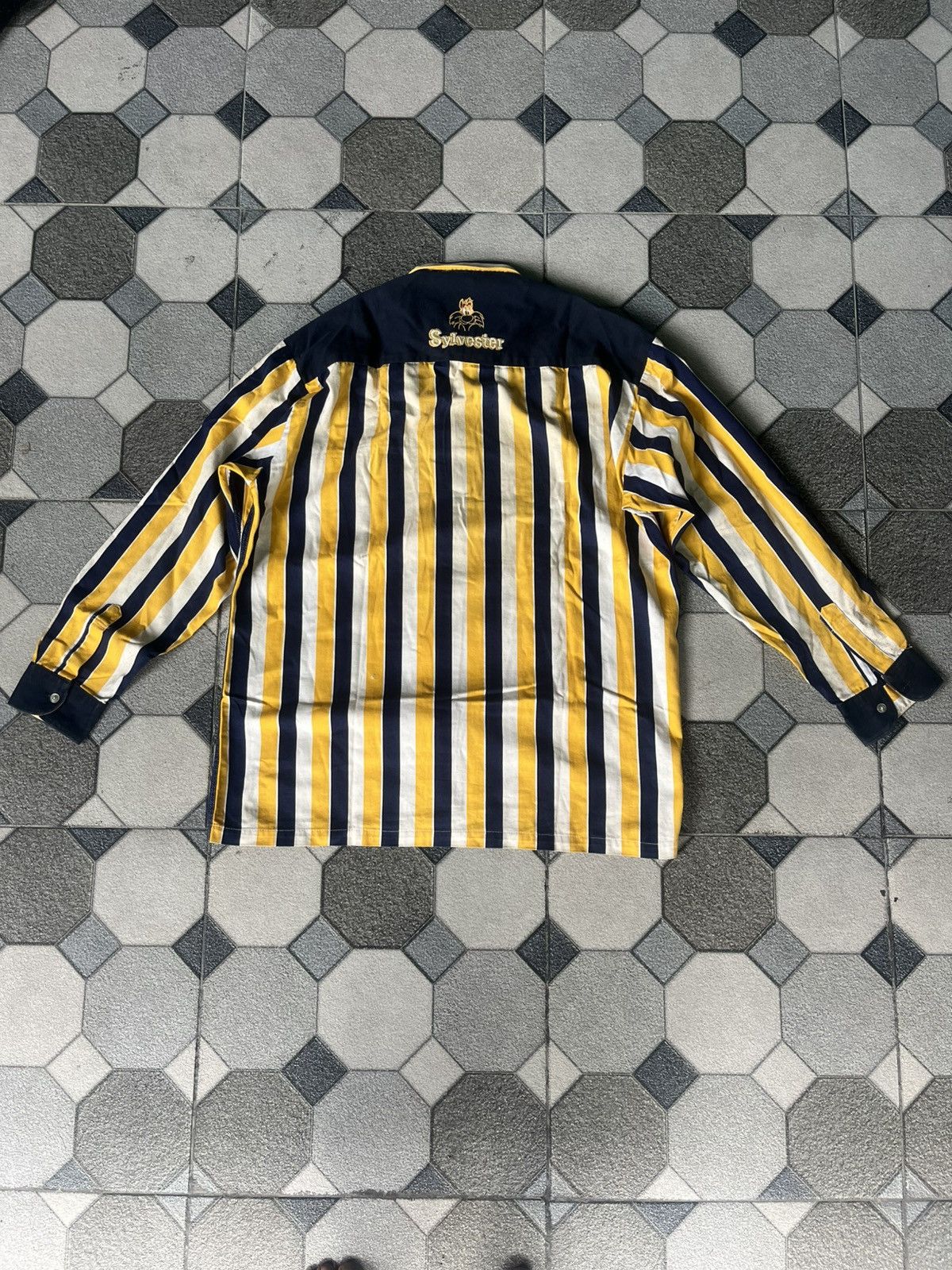 Vintage Vintage Sinai Cove Sport x Sylvester Looney Tunes Striped Size US L / EU 52-54 / 3 - 2 Thumbnail