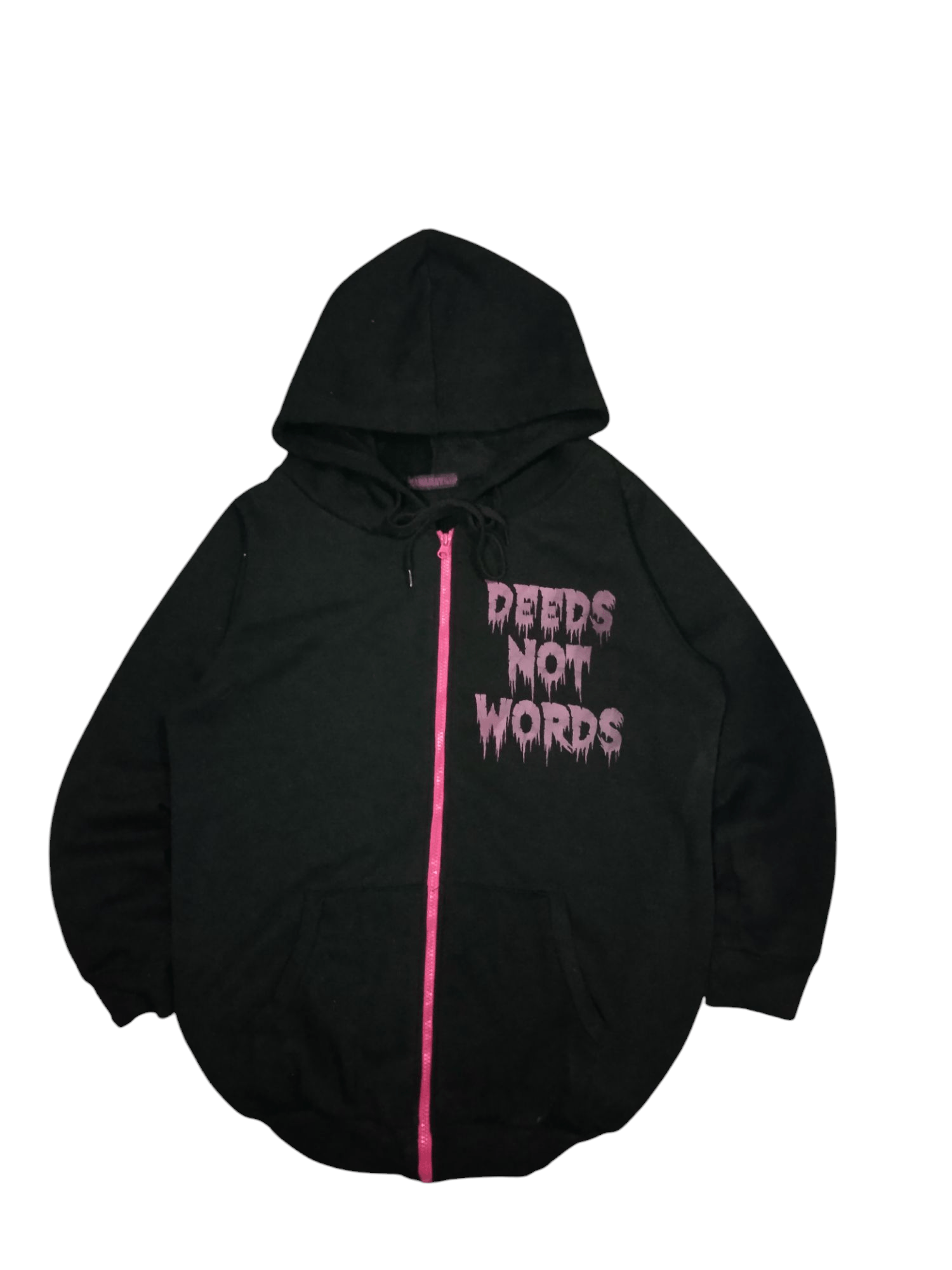 Japanese Brand Japanese Brand Banana Trip "Deeds Not Words" Slogan Hoodie Size US L / EU 52-54 / 3 - 1 Thumbnail