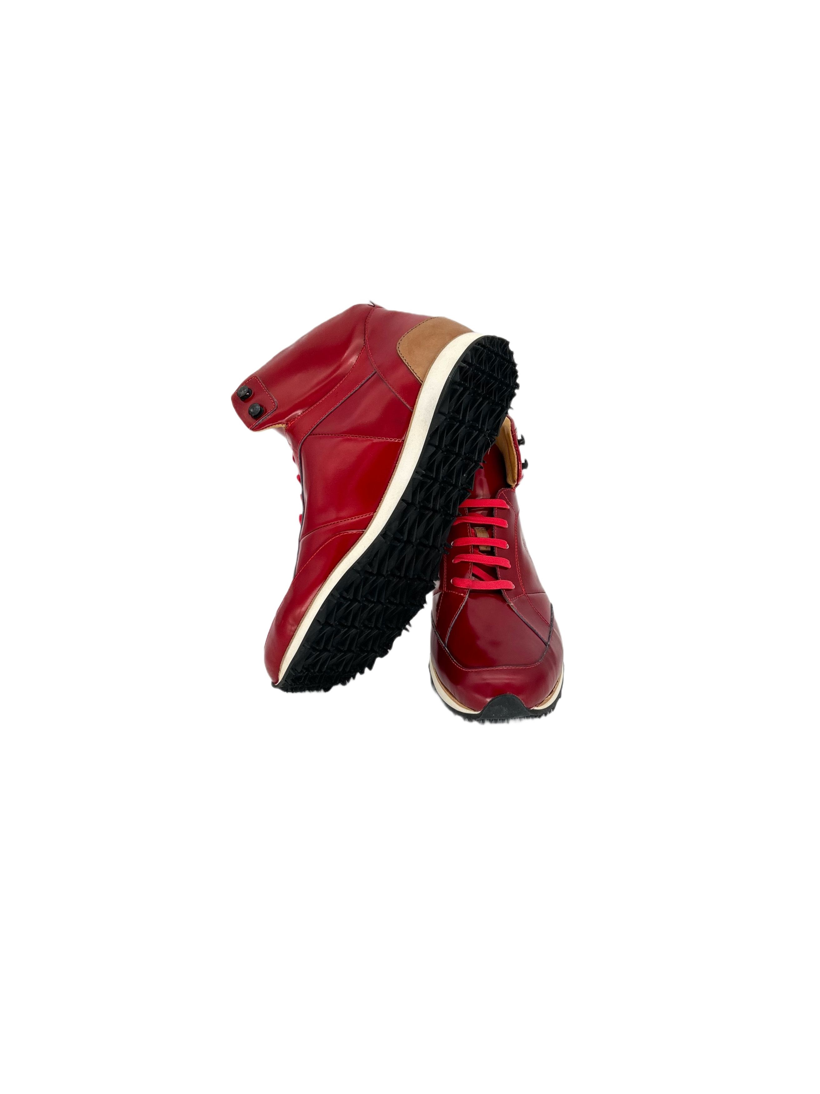 Mr. Hare Red 'Vonnegut' Trainers Size US 9 / EU 42 - 6 Thumbnail