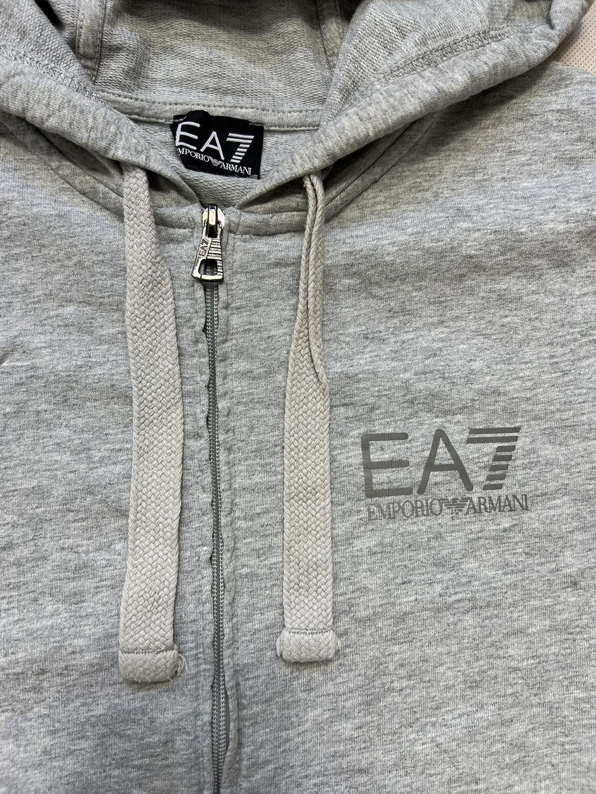 Emporio Armani Hoodie Emporio Armani EA7 zipped logo Size US L / EU 52-54 / 3 - 3 Thumbnail