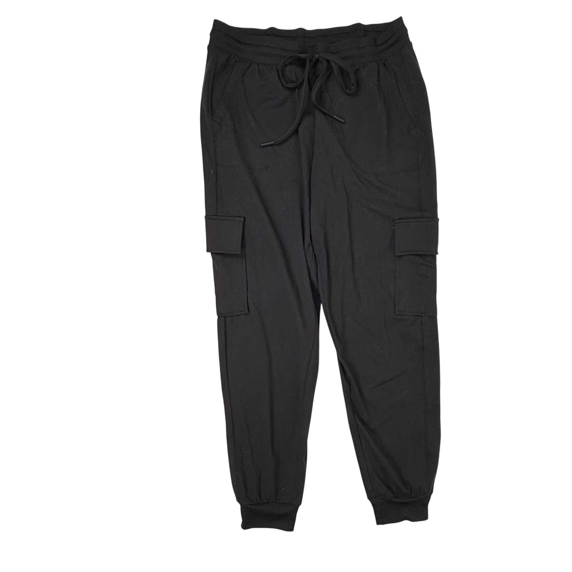 Rachel Zoe Rachel Zoe Women's Relaxed-Fit Mid-Rise Black Cargo Pants Si Size 30" / US 8 / IT 44 - 1 Thumbnail