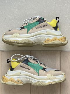 Green yellow clearance triple s