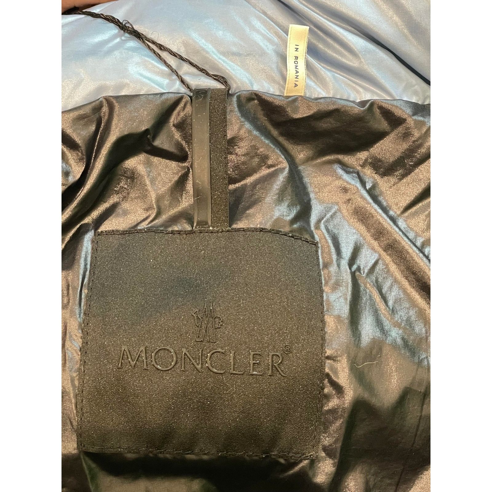 Moncler Moncler Blue & Black Puffer Coat Kids Size US S / EU 44-46 / 1 - 7 Thumbnail