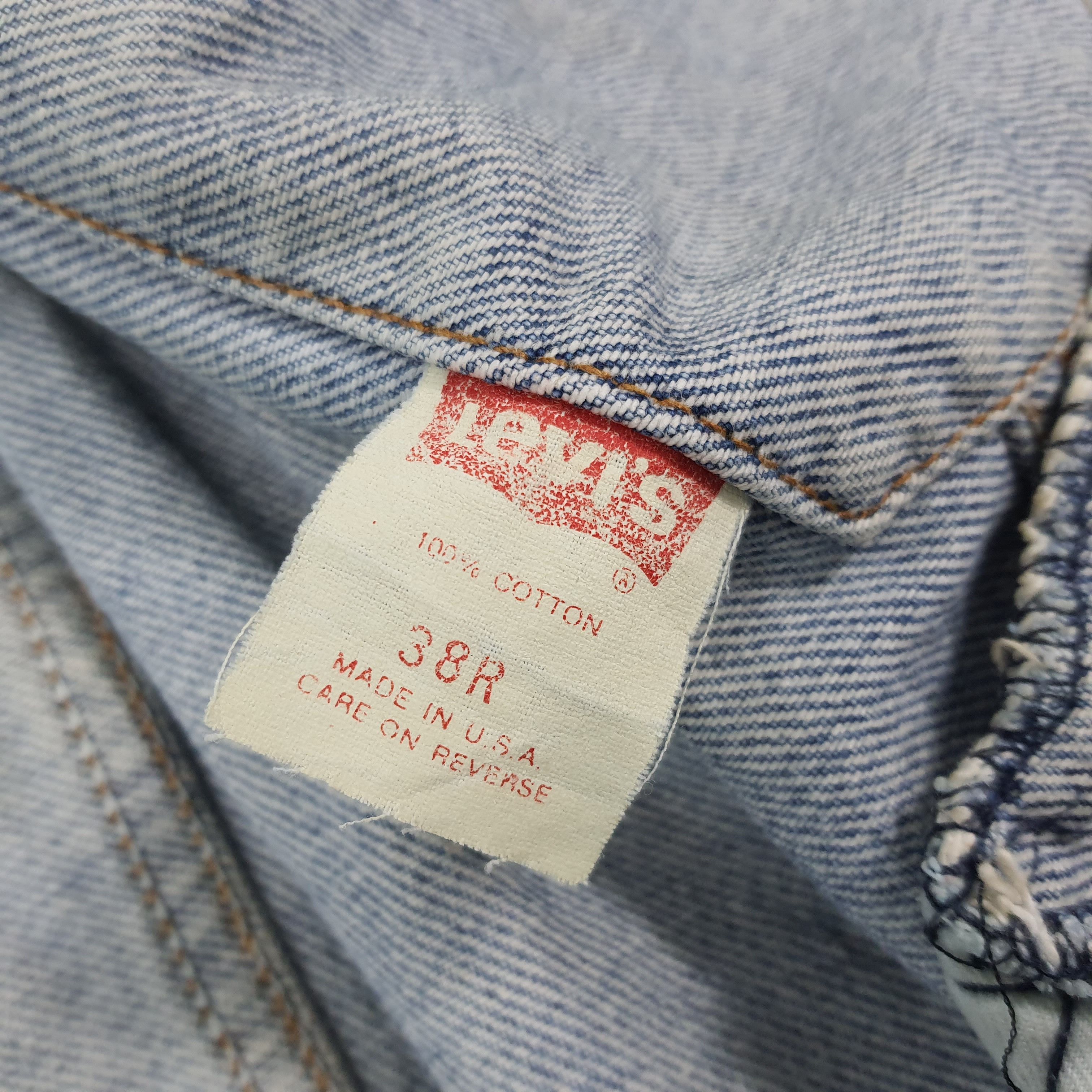 Levi's Vintage 90s Levi's Custom Jamiroquai Logo Denim C277N2 Size US S / EU 44-46 / 1 - 7 Thumbnail