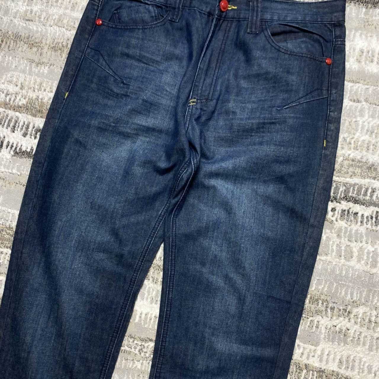 Coogi 90s Coogi Emboidered Jeans Blue 37" Size US 37 - 4 Thumbnail