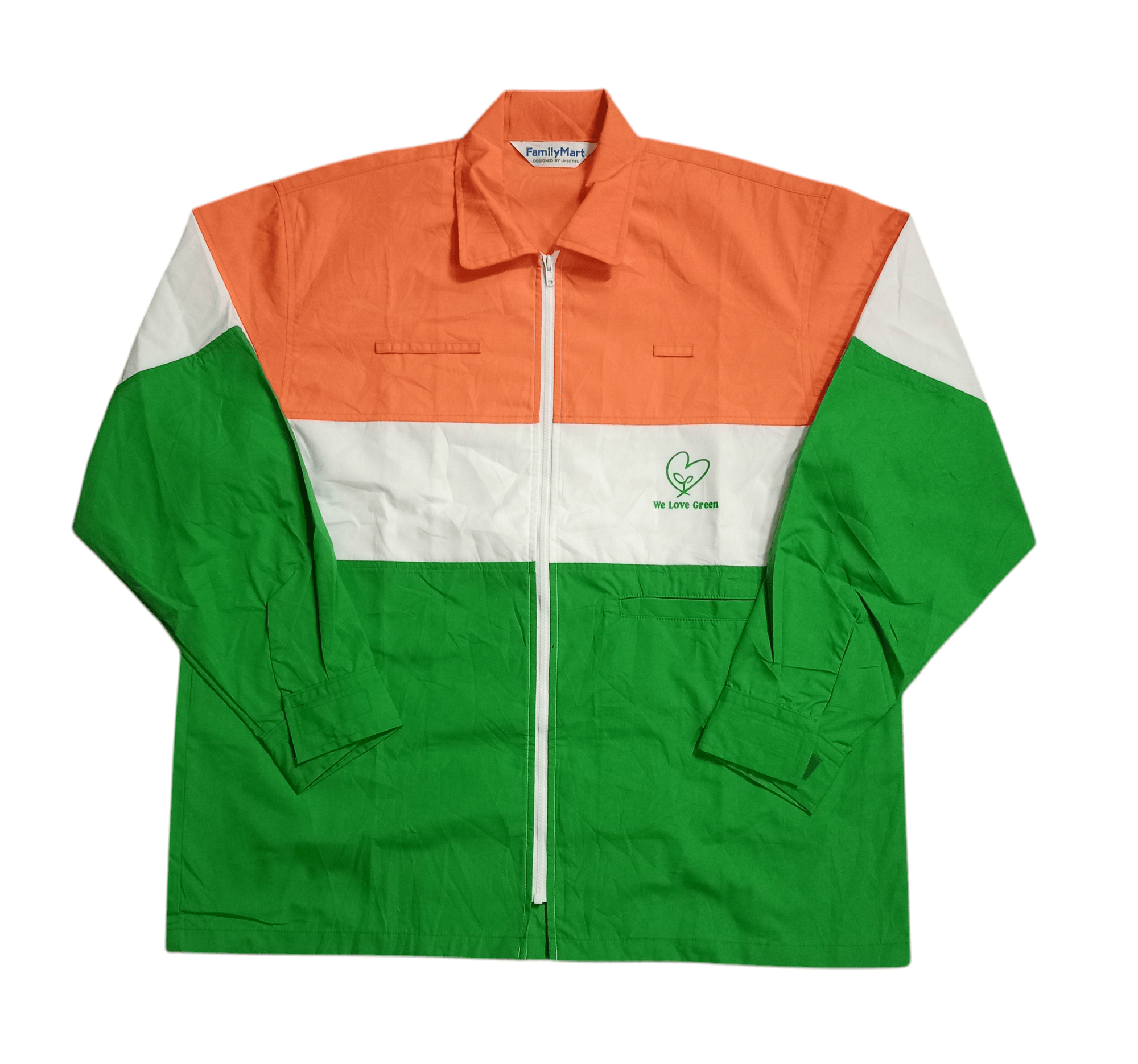Japanese Brand Family Mart Uniform Worker Jacket Size US M / EU 48-50 / 2 - 1 Thumbnail