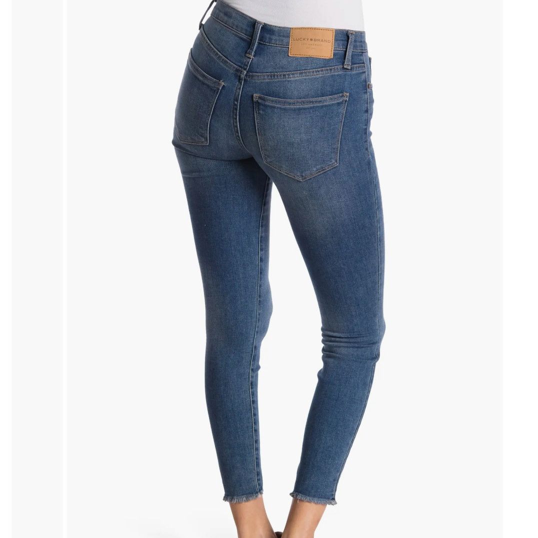 Lucky Brand Lucky Brand Ava Mid Rise Skinny Jeans 10 Size 32" / US 10 / IT 46 - 2 Thumbnail