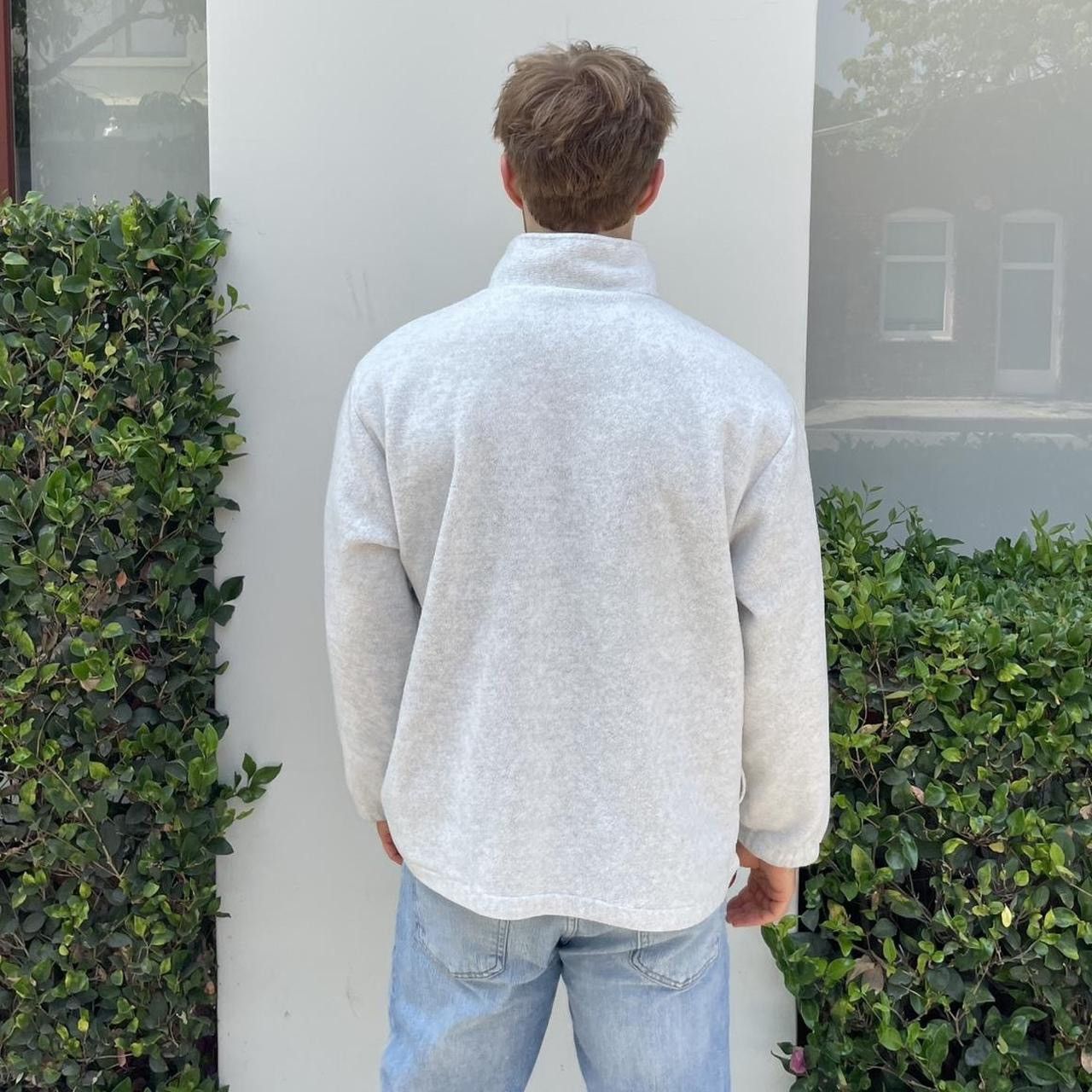 Nike Vintage pro spirit Grey 1/4 zip fleece sz L mens Size US L / EU 52-54 / 3 - 4 Thumbnail