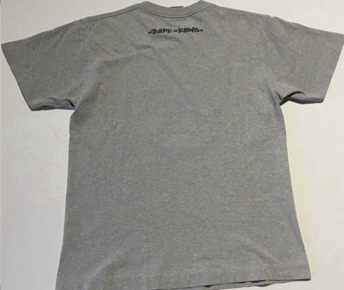 Bape Bape Kaws camo logo tee shirt Size US M / EU 48-50 / 2 - 3 Thumbnail