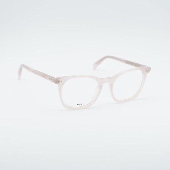 Celine Celine CL50058I 072 Eyeglasses Shiny Light Pink 50mm Square Size ONE SIZE - 4 Thumbnail