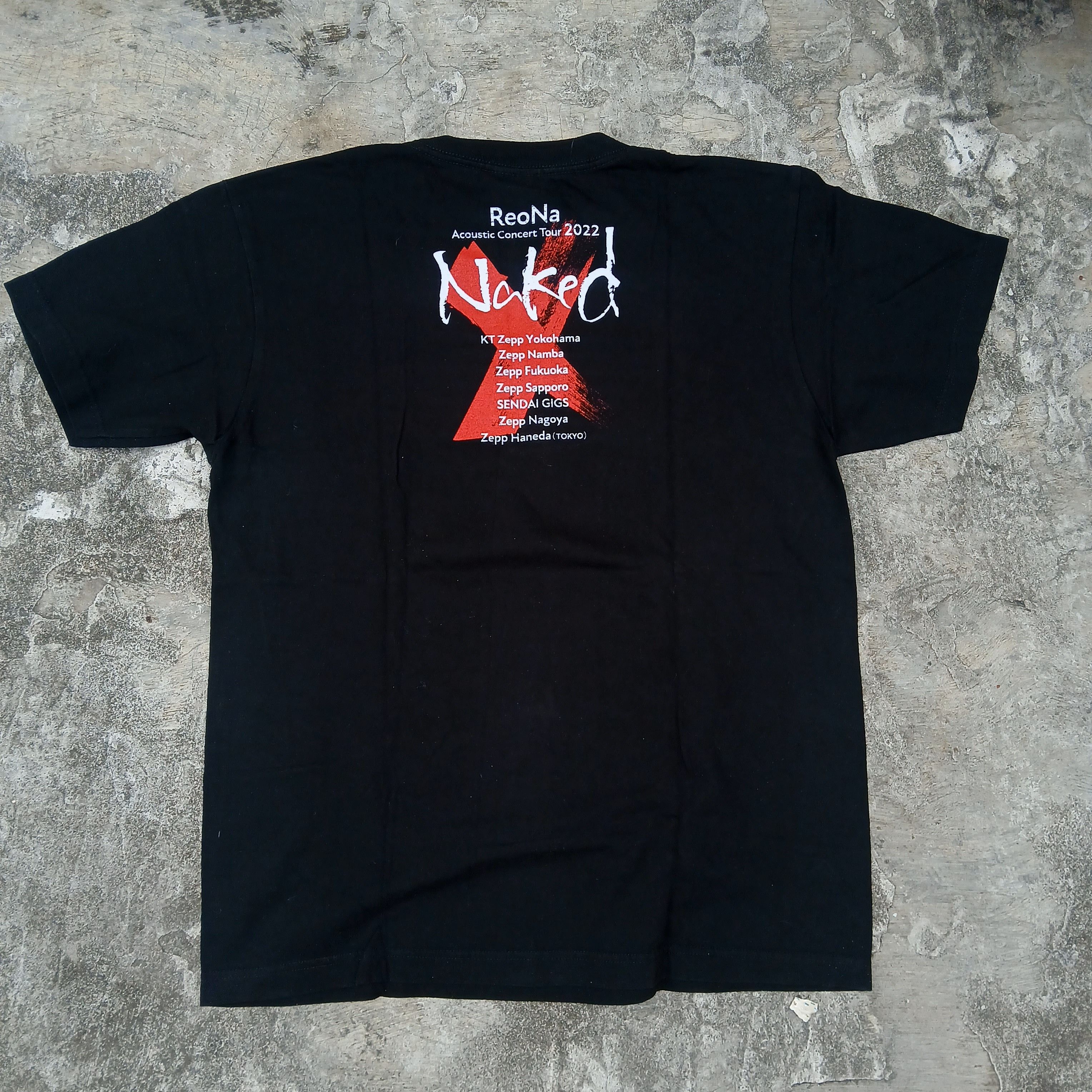 Band Tees Limited reona naked acoustic tour 2022 official Size US M / EU 48-50 / 2 - 2 Thumbnail