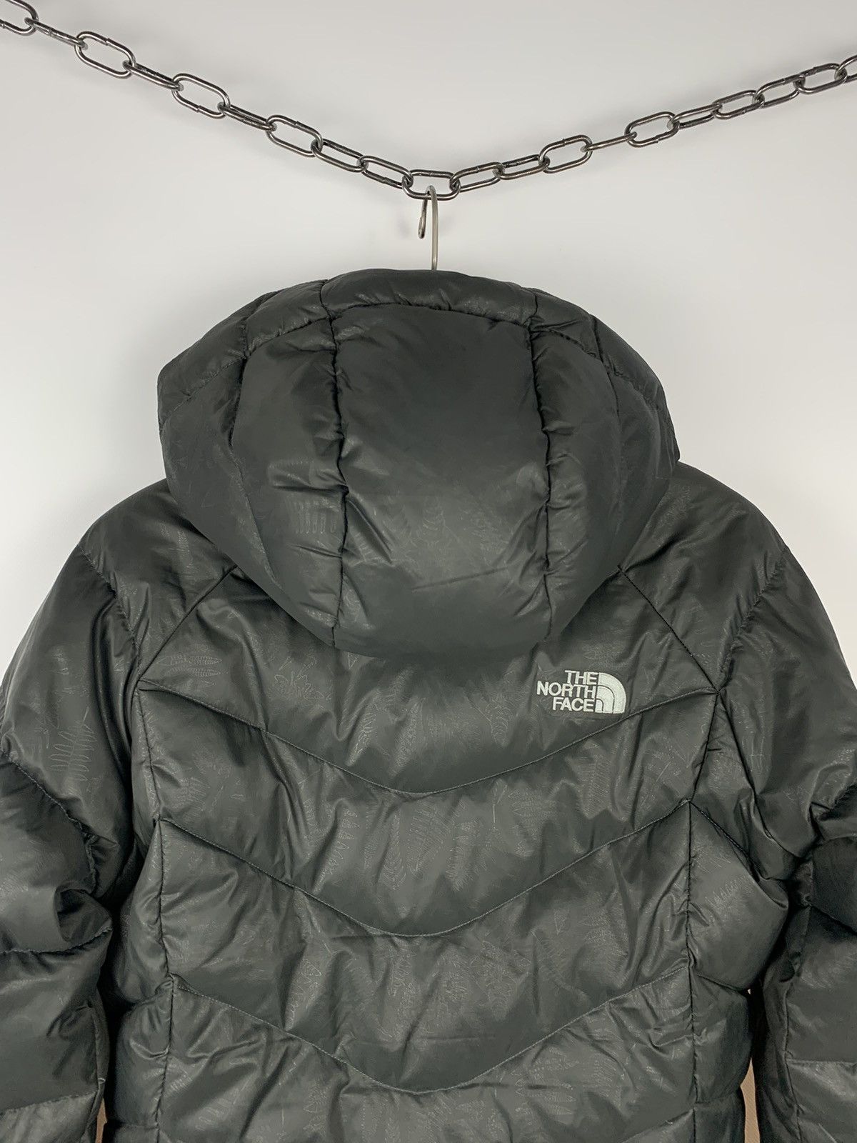 The North Face Vintage The North Face 550 Puffer Down Full Zip Jacket Hood Size S / US 4 / IT 40 - 7 Thumbnail