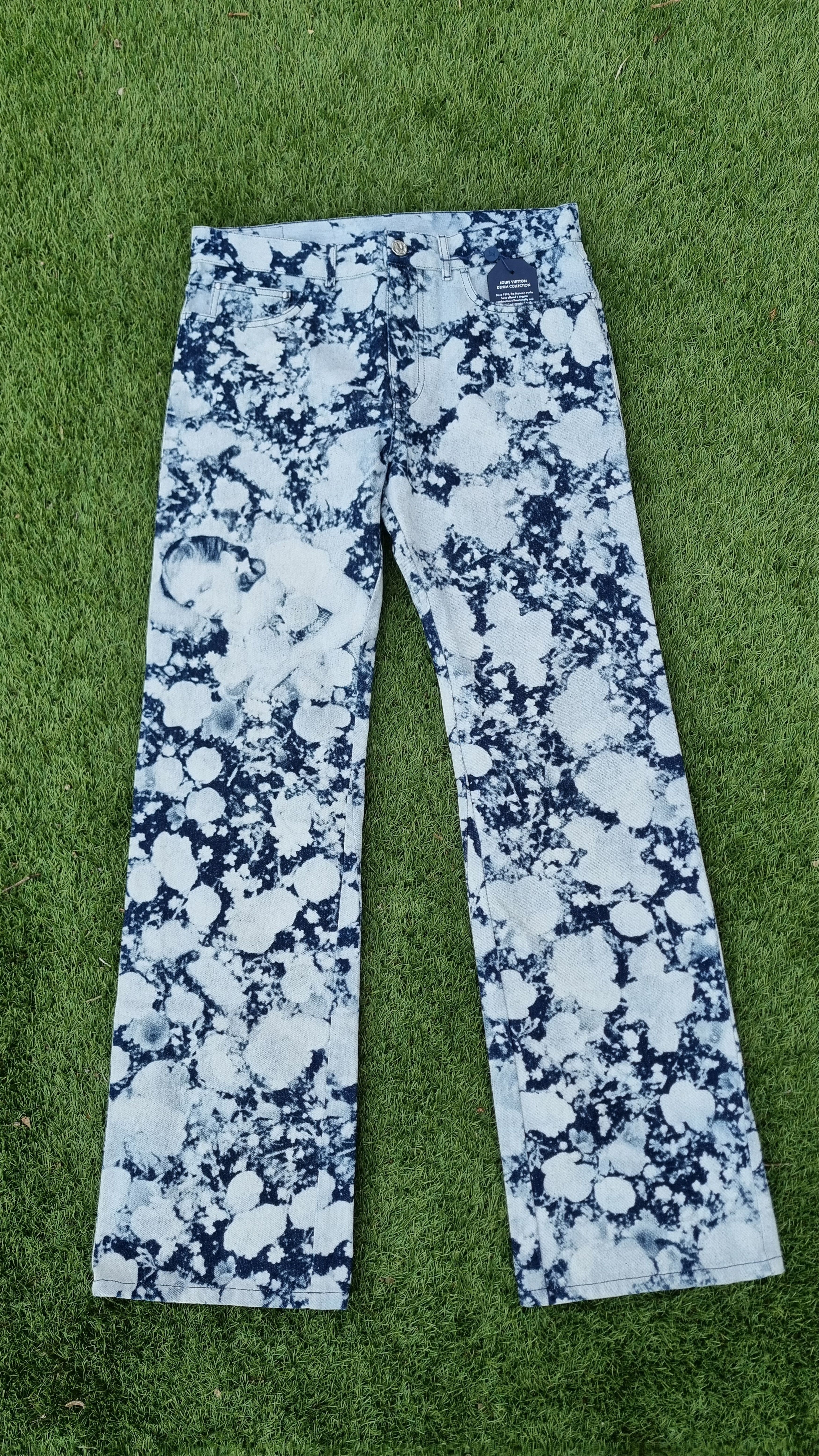 Louis Vuitton Lv x Virgil abloh SS19 Dorothy poppies flared dyed pants Size US 32 / EU 48 - 1 Thumbnail