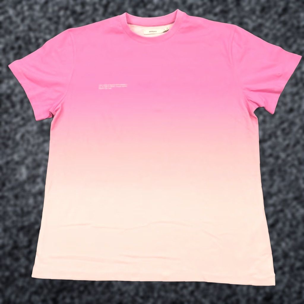 Pangaia Pangaia Shirt Mens M Blush Hot Pink Ombre Fade Peppermint Minimalist Eco Shirt Mens M Pink Ombre Beach Modern Mens Size US M / EU 48-50 / 2 - 1 Thumbnail