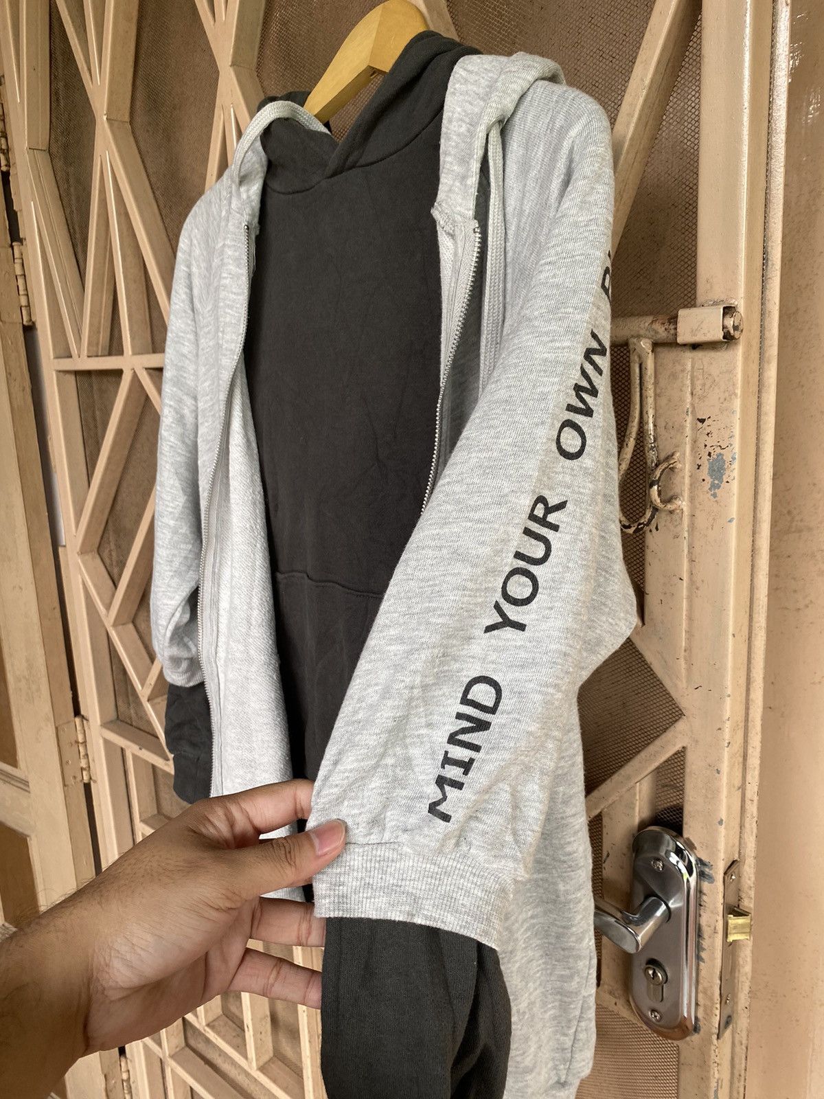 If Six Was Nine Double layer devilrock&colza 1of1 hoodie lgb kmrii Size US M / EU 48-50 / 2 - 3 Thumbnail