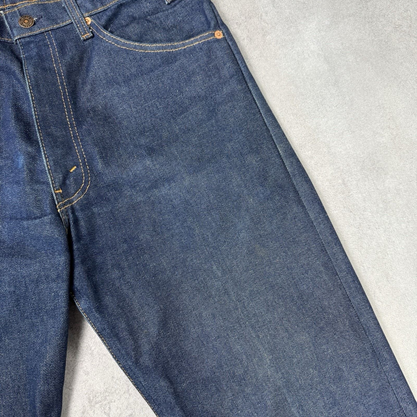 Levi's Vintage 80s Levis 505 Blue Denim Pants Size 34/32 Orange Tag Size US 34 / EU 50 - 5 Thumbnail