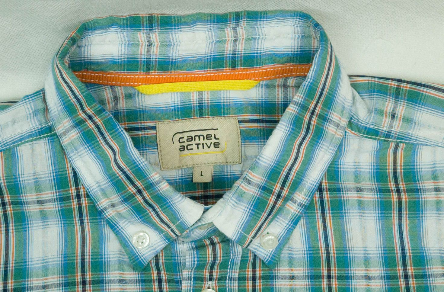 camel active CAMEL ACTIVE SHIRT SHORT SLEEVE COTTON SIZE L Size US L / EU 52-54 / 3 - 5 Thumbnail