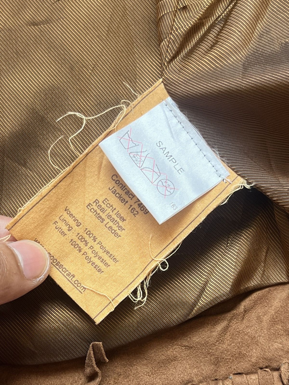 GOOSECRAFT Goosecraft Suede Western Cowboy Leather Jacket Size S / US 4 / IT 40 - 6 Thumbnail