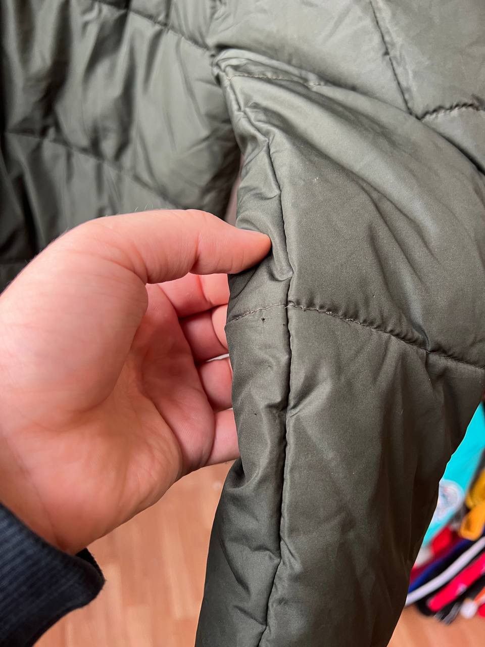 Barbour BARBOUR STEVENSON QUILT CLASSIC CASUAL OLIVE JACKET SZ M MEN Size US M / EU 48-50 / 2 - 19 Thumbnail