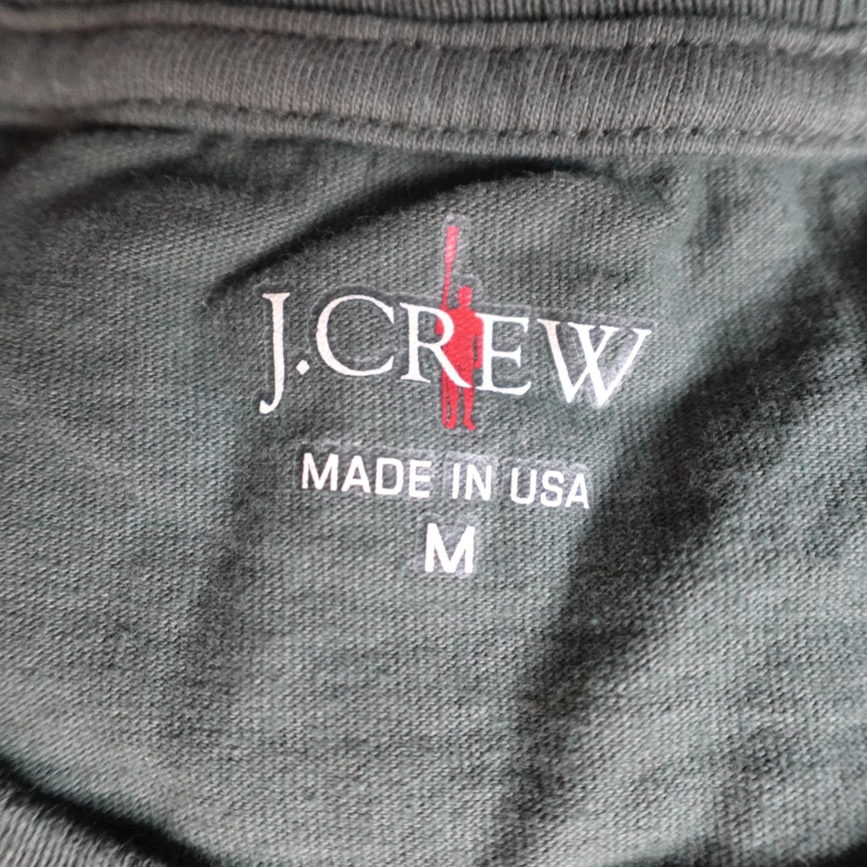 J.Crew J.Crew Mens Shirt M Green Chesapeake Retriever Double-Sided Made in USA T-Shirt Long Sleeve Crew Neck Athletic Regular Size Type Cotton Logo Modern Size US M / EU 48-50 / 2 - 3 Thumbnail