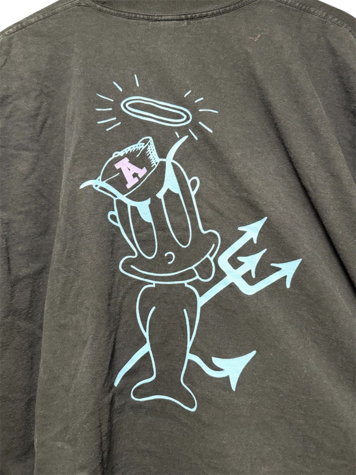 Andrew Andrew Downtown Little Devil LS T shirt Size XL RARE Size US XL / EU 56 / 4 - 7 Thumbnail
