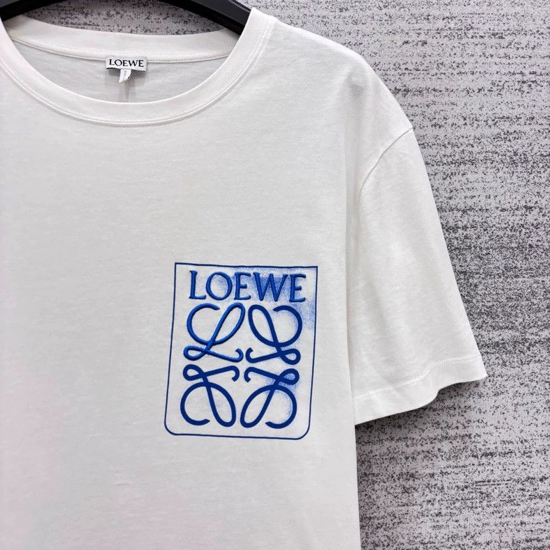 Loewe LOEWE Letter logo on white base short sleeve Size M / US 6-8 / IT 42-44 - 3 Thumbnail
