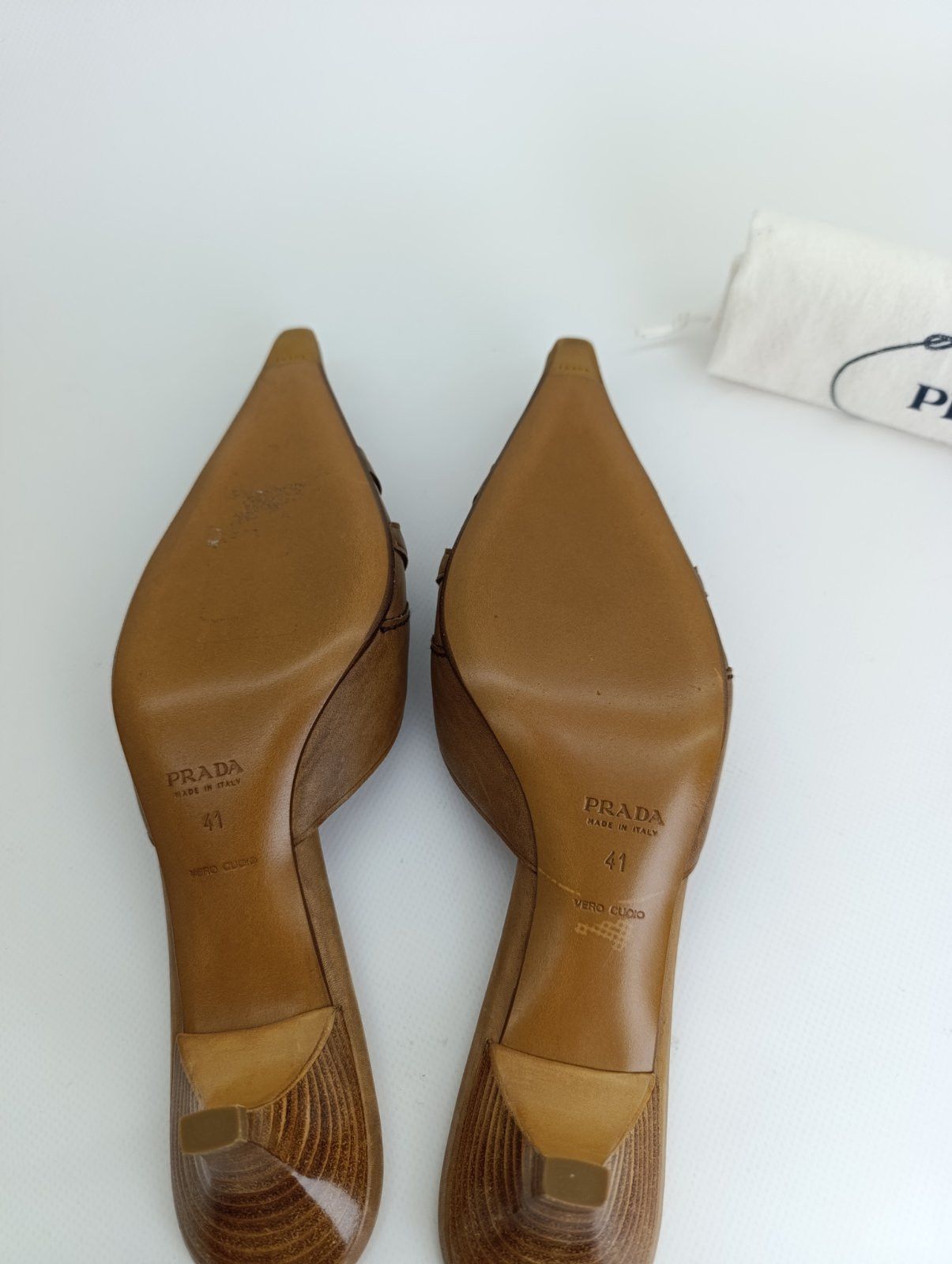 Prada 00s PRADA WHIMSICAL BRAIDED LEATHER POINTY MULES HEELS Size US 11 / IT 41 - 20 Thumbnail