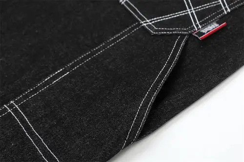 VIBE Men's street style loose casual original color denim shorts Size US 32 / EU 48 - 5 Thumbnail