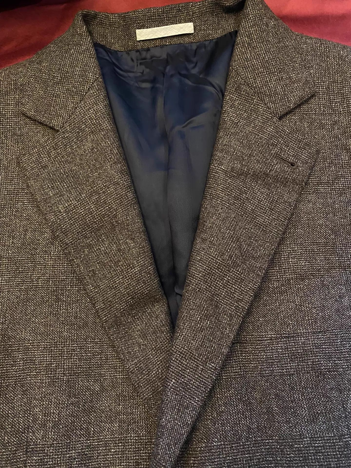 Brunello Cucinelli BRUNELLO CUCINELLI 100% Cashmere Check Blazer (50) New Size 50R - 3 Thumbnail