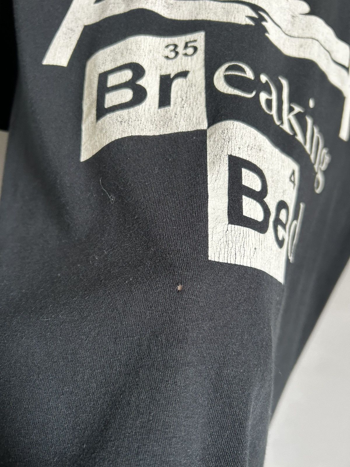 Vintage Vintage Y2K Adult "Sexy Breaking Bed" Humor Tee Streetwear Size US L / EU 52-54 / 3 - 7 Thumbnail