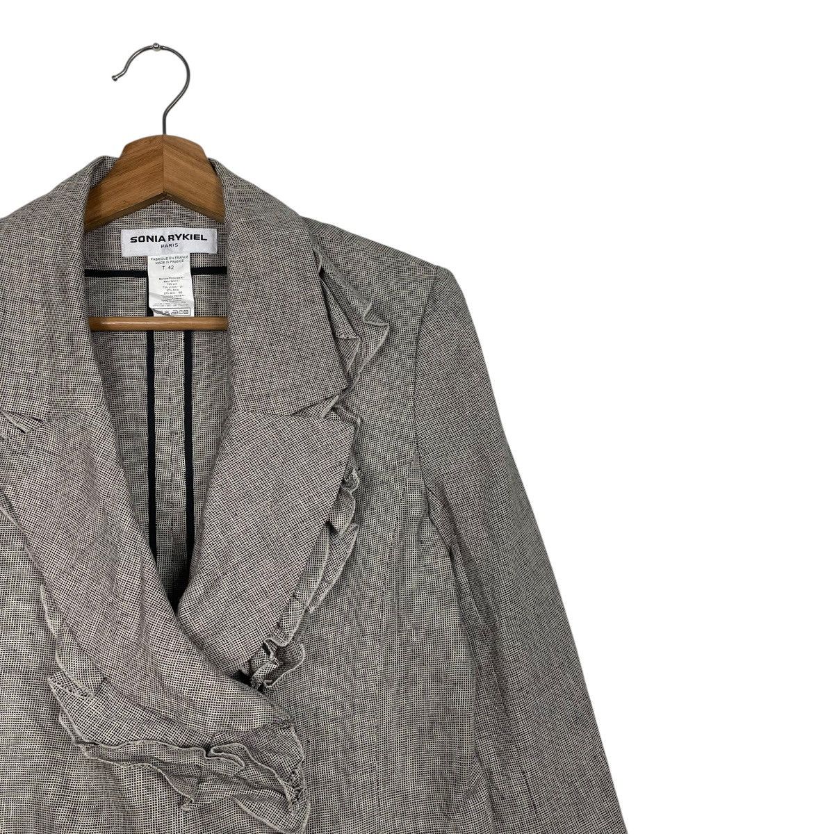 Sonia Rykiel Sonia Rykiel Ruffled Colar Women Jacket Size M / US 6-8 / IT 42-44 - 5 Thumbnail