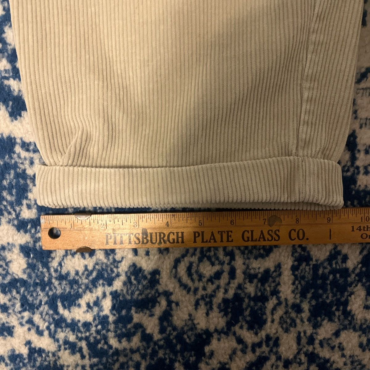 Gap Vintage 1990s GAP Pleated Front Relaxed Fit Corduroy Pants Size US 38 / EU 54 - 5 Thumbnail