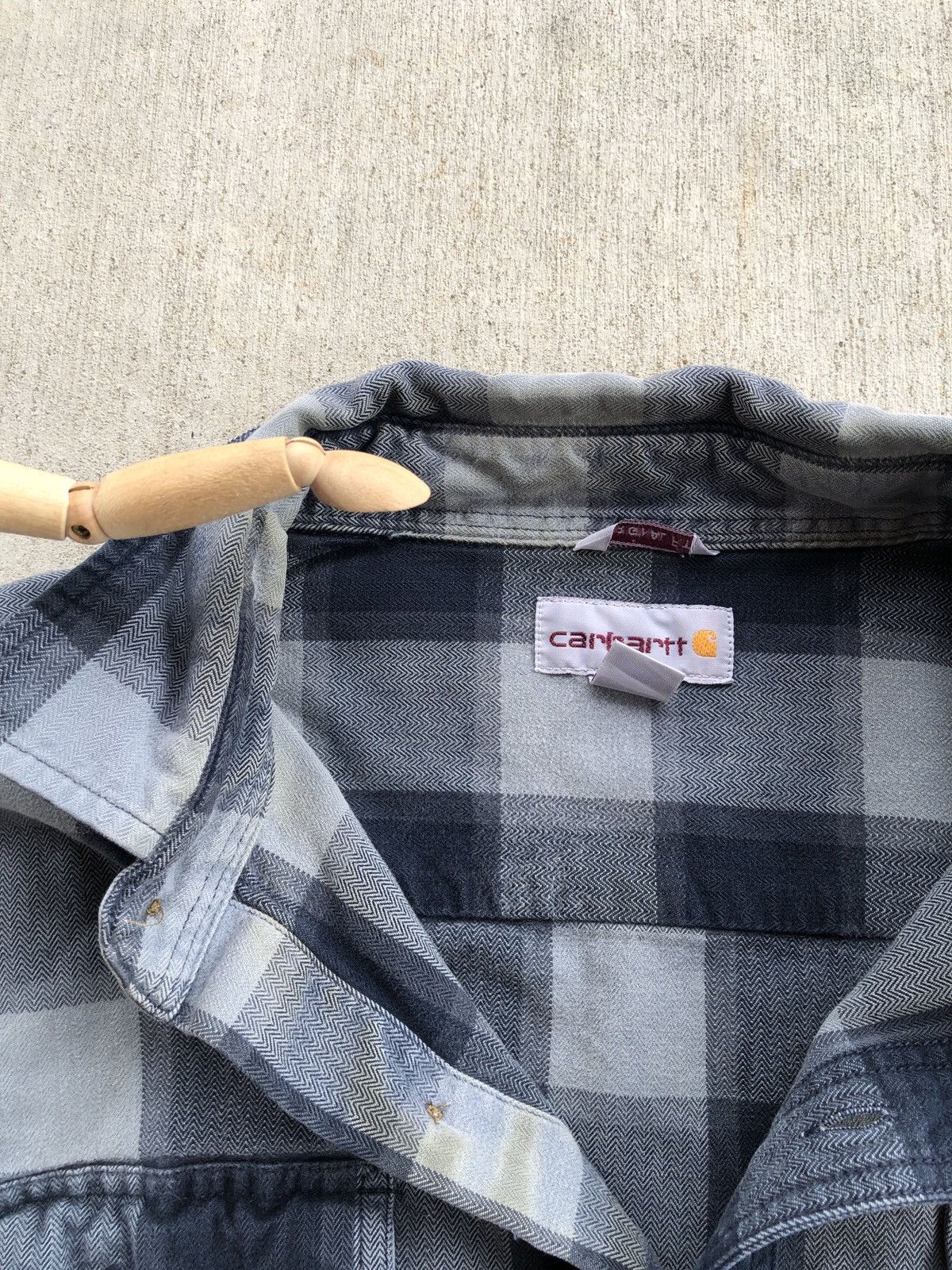 Carhartt × Vintage Vintage Crazy Carhartt Flannel Size US M / EU 48-50 / 2 - 9 Thumbnail