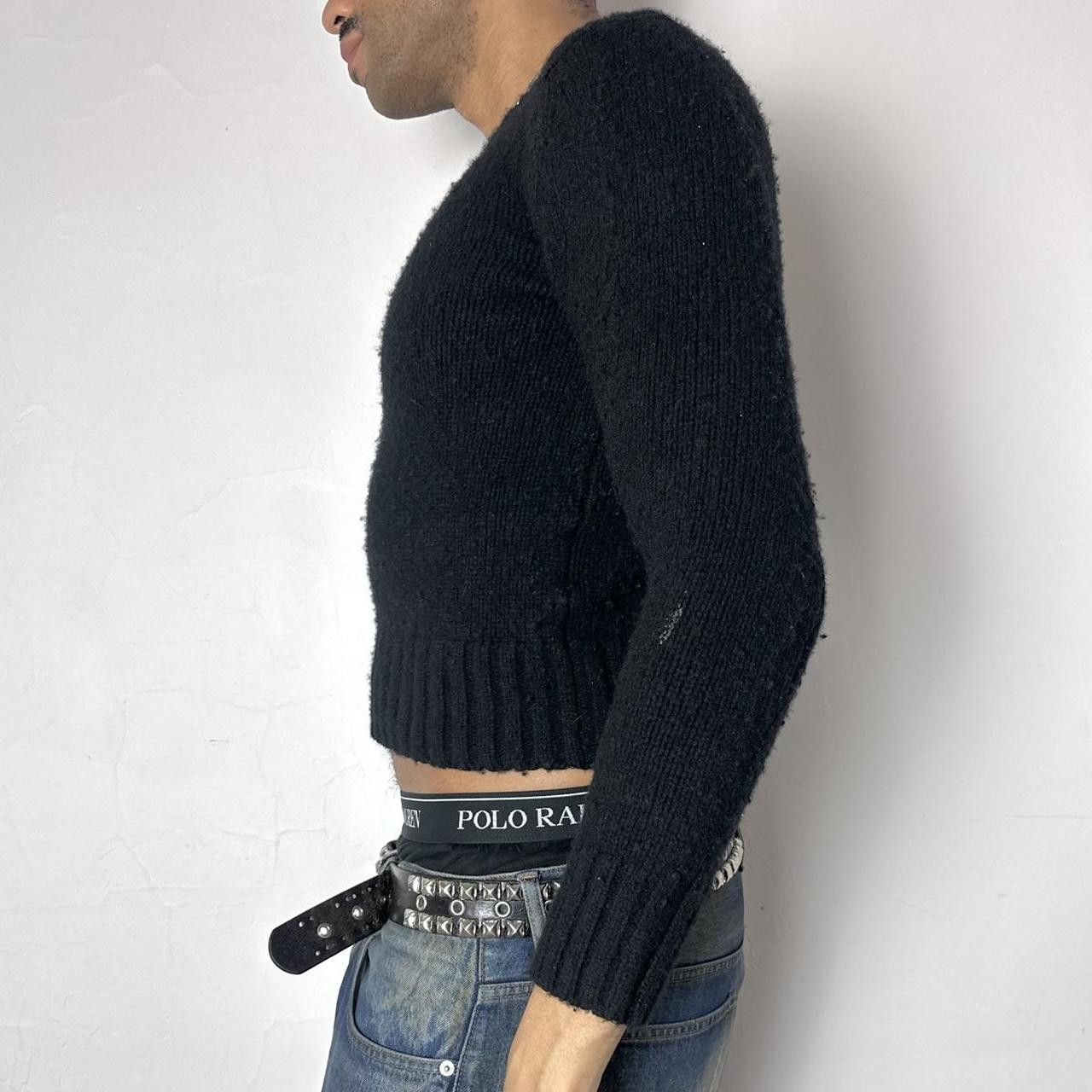 Club Monaco Club Monaco Lambswool Cashmere Black Sweater - Small Size US S / EU 44-46 / 1 - 5 Thumbnail