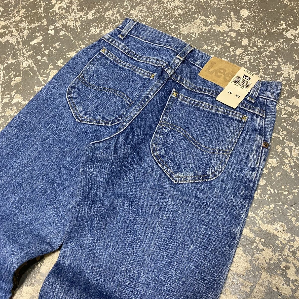 Lee × Vintage Vintage Lee Mid Wash Denim Jeans USA 90s NWT Size US 27 - 8 Thumbnail