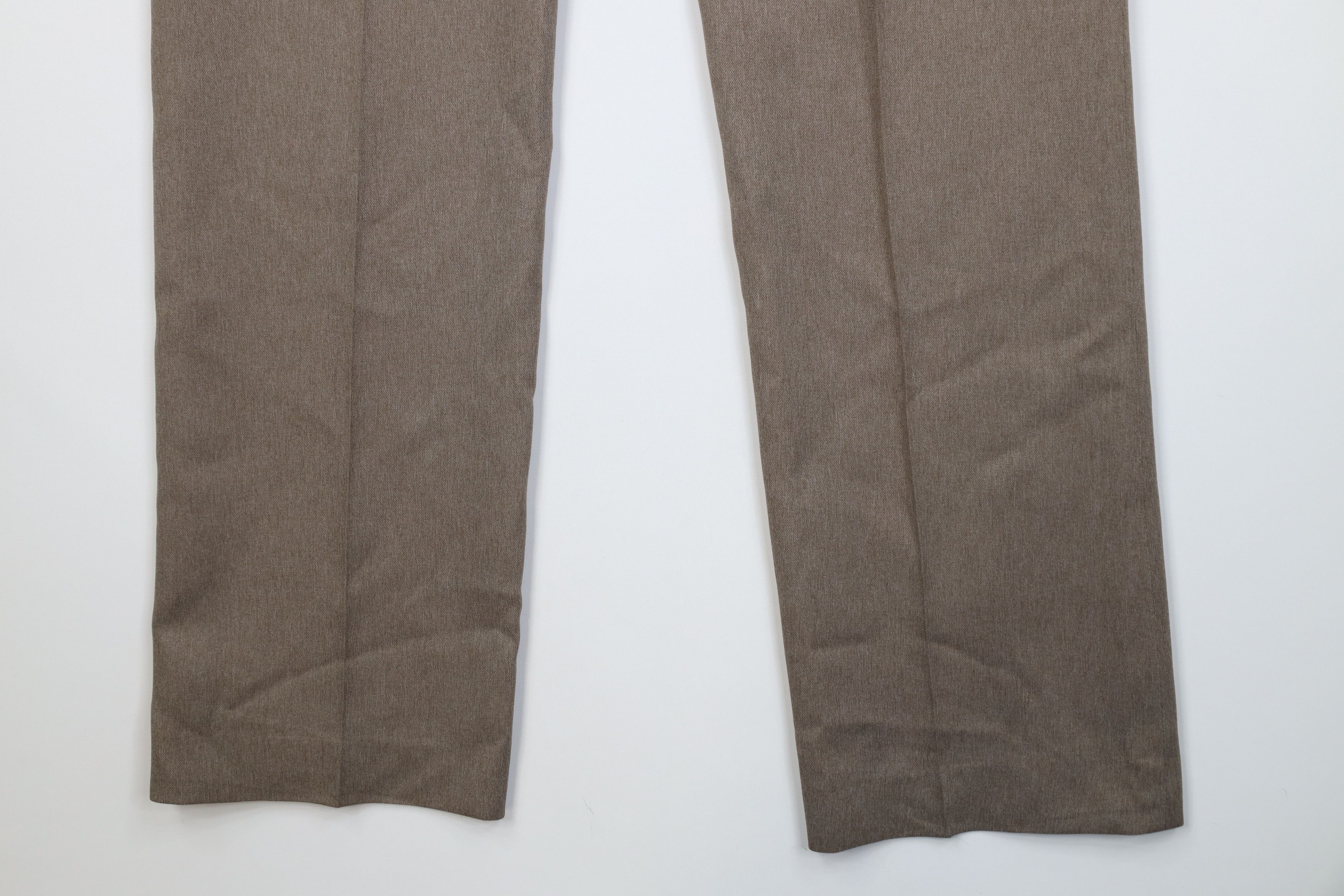 Vintage Vintage 70s Streetwear Flared Wide Leg Chino Pants Brown USA Size US 36 / EU 52 - 12 Thumbnail
