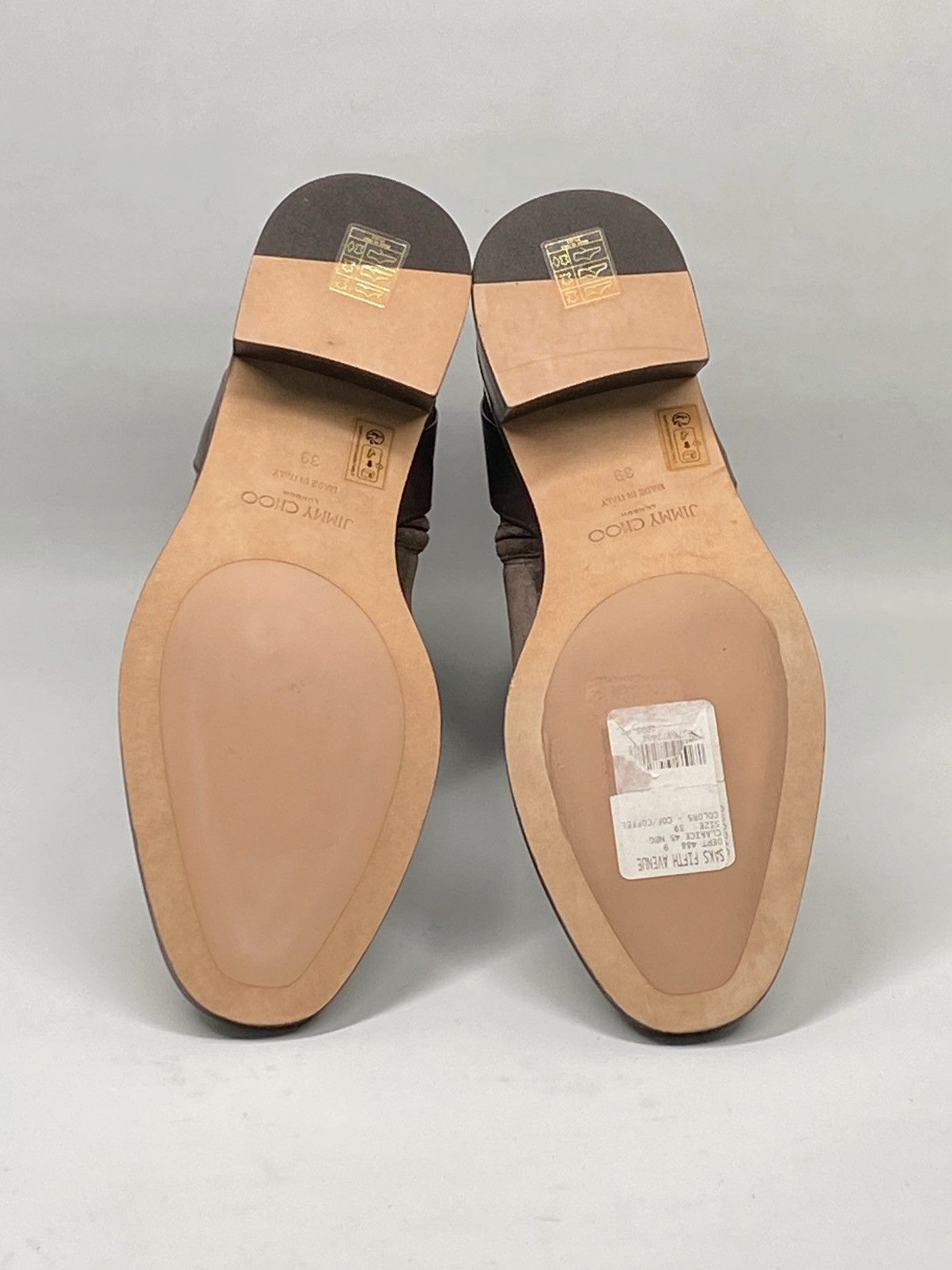 Jimmy Choo Jimmy Choo Clarice 45 Block Heel Suede Booties size 39 Size US 9 / IT 39 - 14 Thumbnail