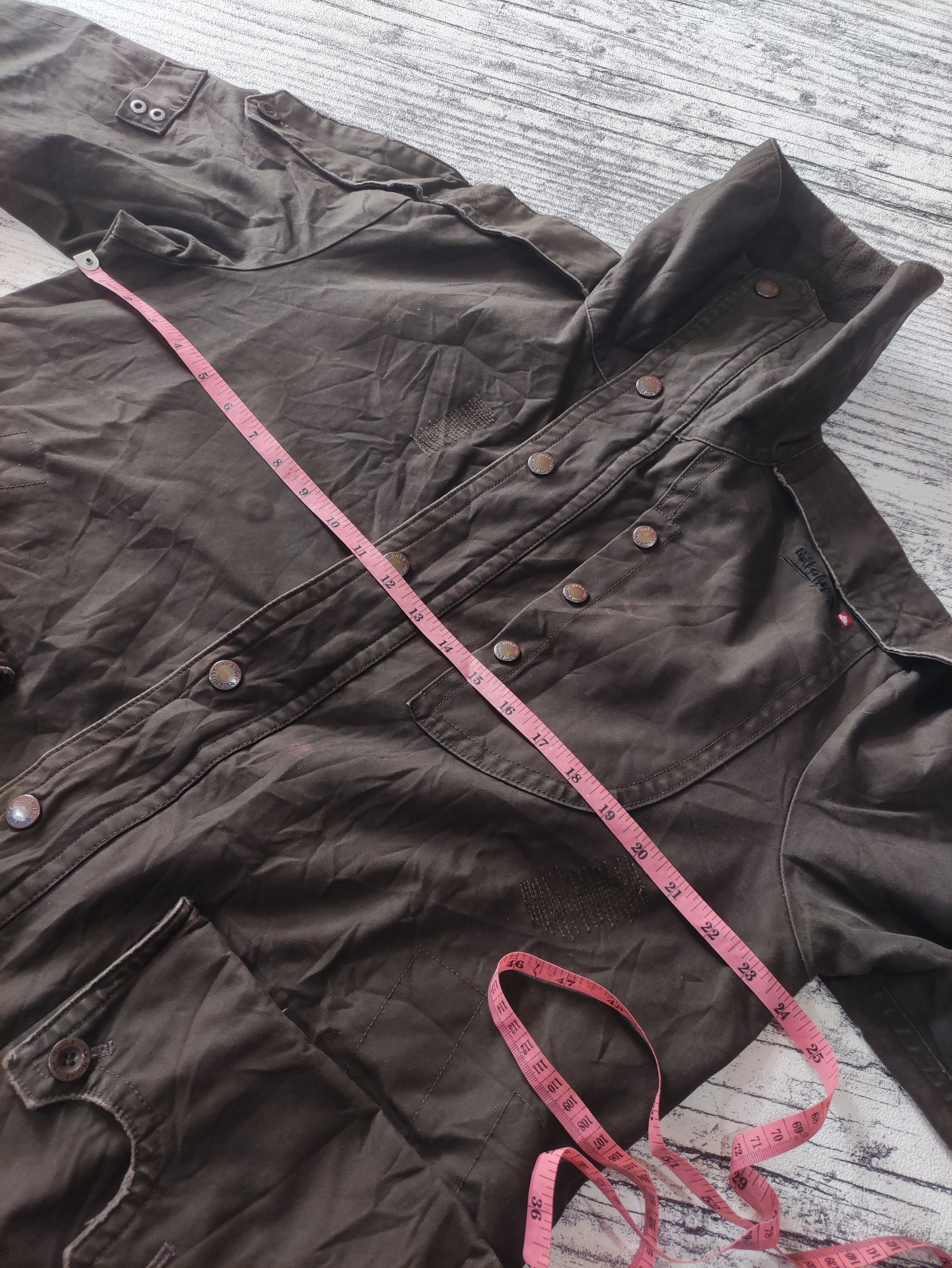 Quiksilver QUIKSILVER DARK BROWN CANVAS JACKET Size US L / EU 52-54 / 3 - 14 Thumbnail