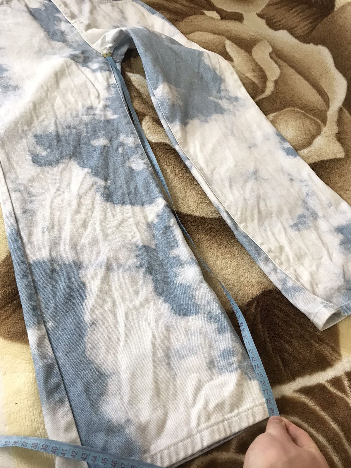 Jaded London 🔥 Jaded London Cloud Wash High-Waisted Jeans Denim Y2K Pants Size 30" / US 8 / IT 44 - 13 Thumbnail