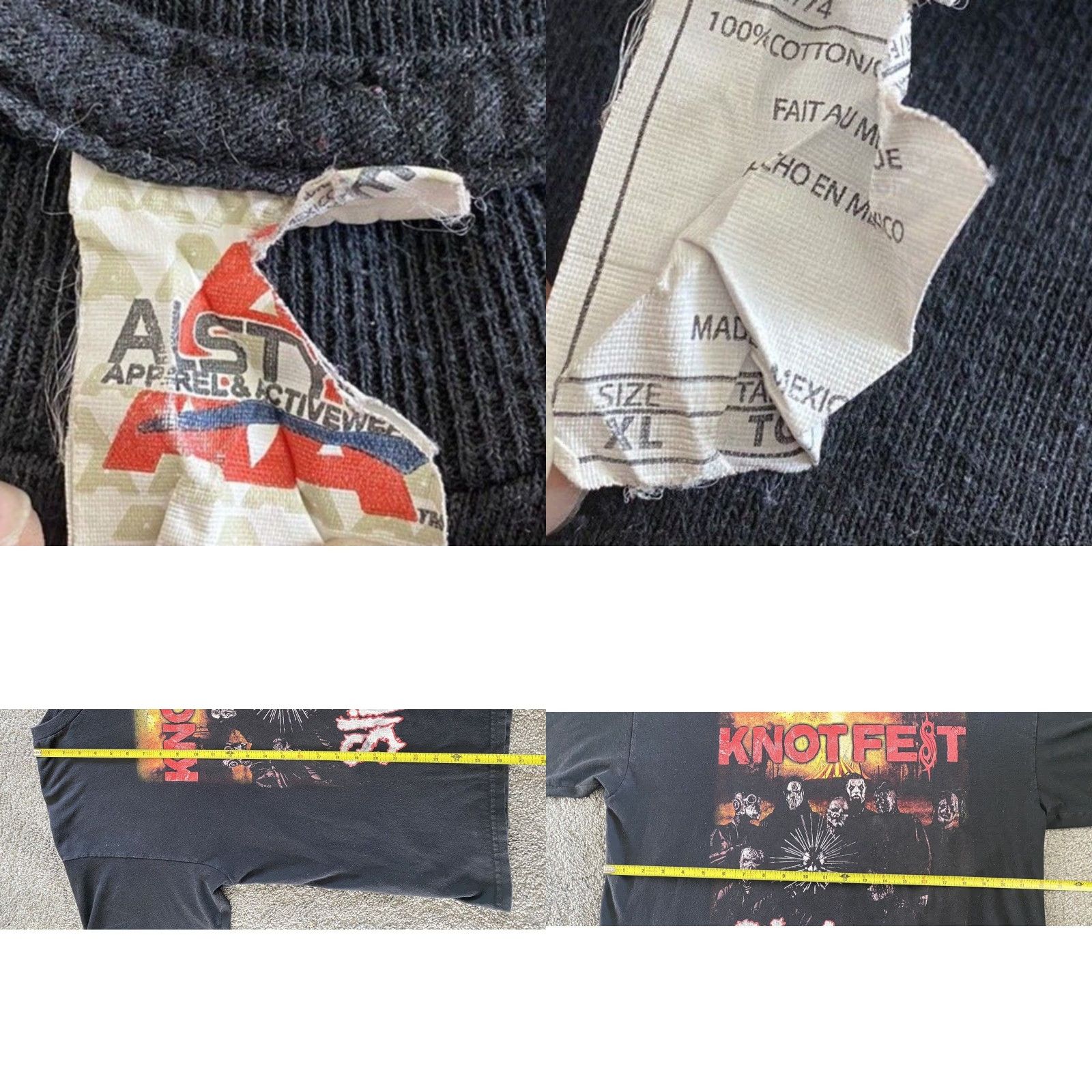Vintage VINTAGE Slipknot Knotfest T Shirt Men’s XL Black Alstyle Danzig Volbeat Anthrax ETC Size US XL / EU 56 / 4 - 8 Thumbnail