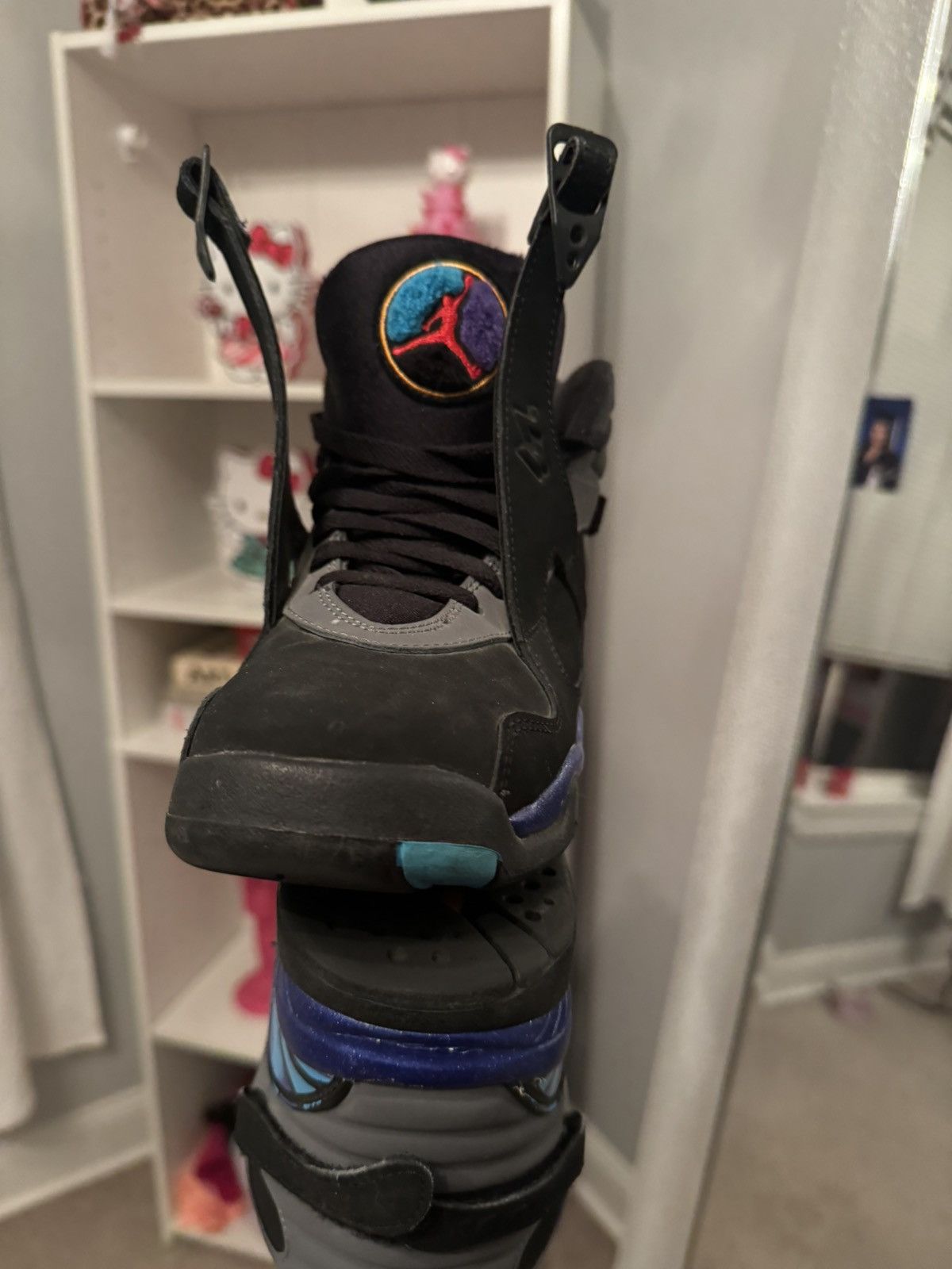 Jordan Brand Jordan 8 Retro Aqua 2015 Grade school Size US 6 / EU 39 - 5 Thumbnail