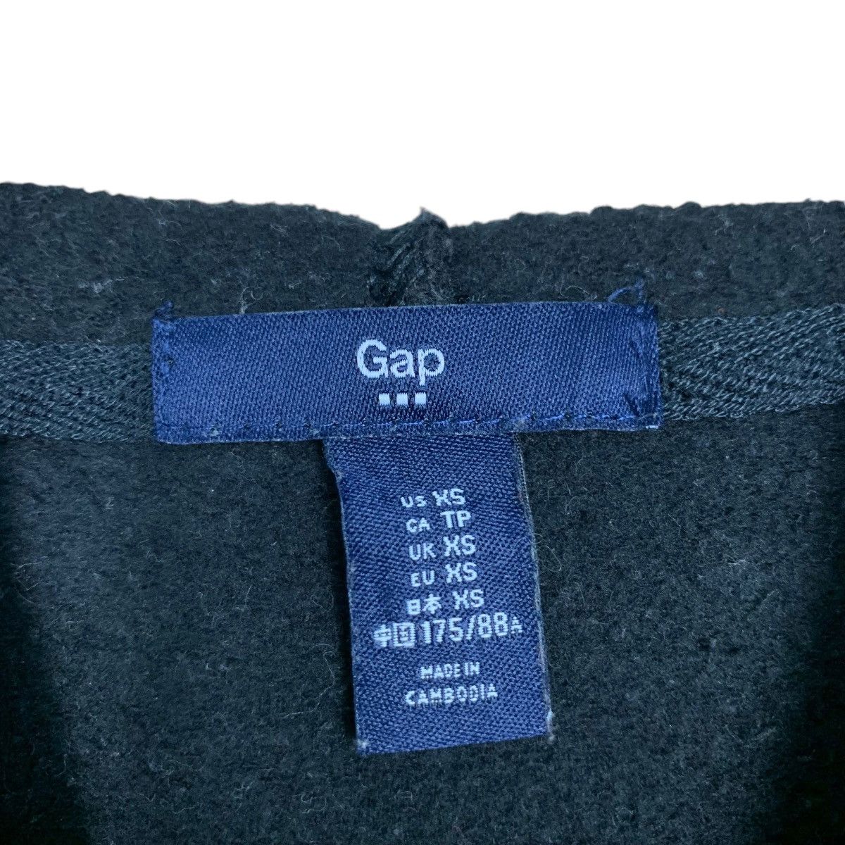 Gap GAP Spellout Big Logo Pullover Hoodies Sweatshirt #1565-C70 Size US XS / EU 42 / 0 - 14 Thumbnail
