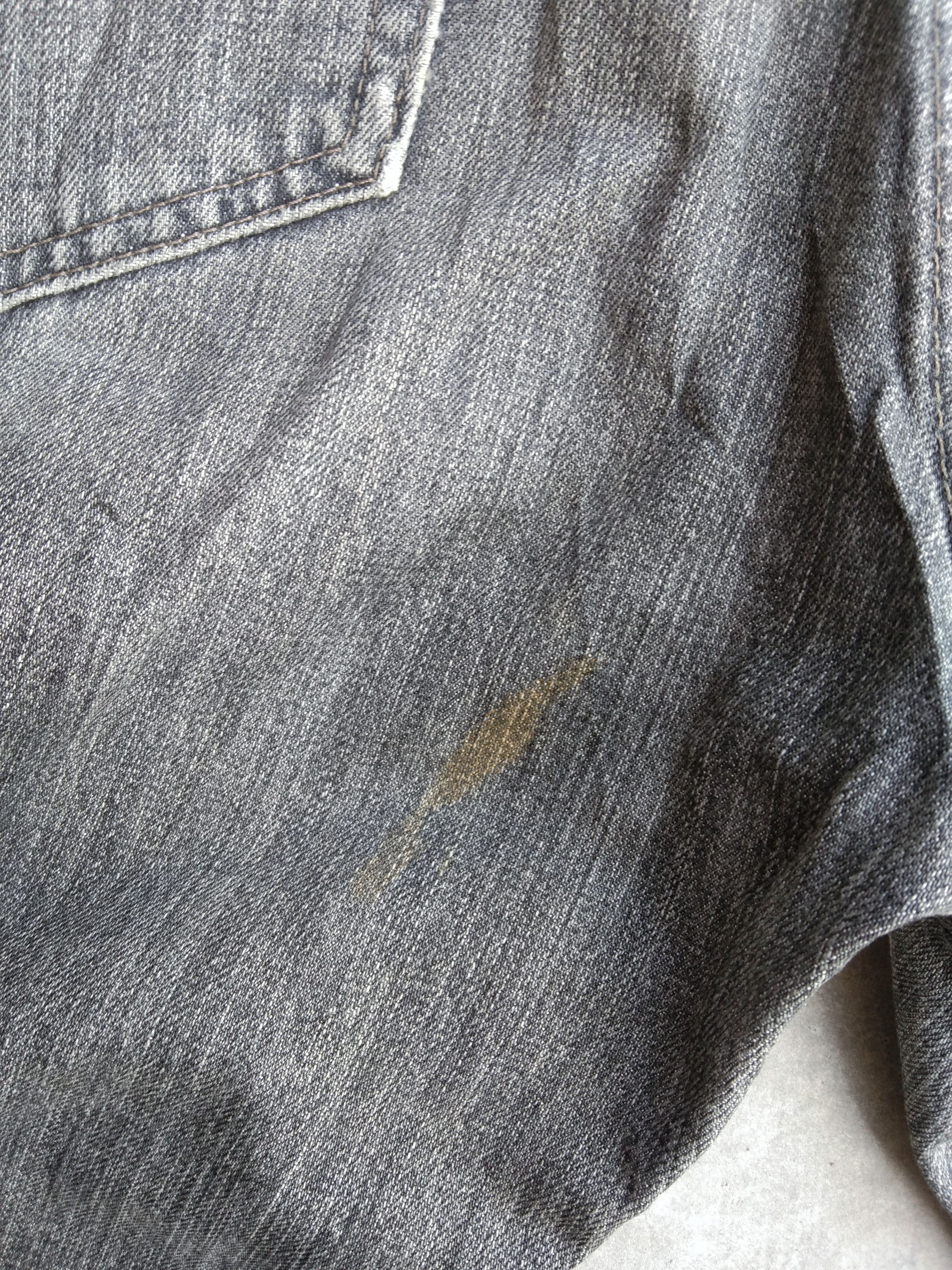 Edwin Vintage Edwin Grey Distressed Jeans 33x30 Size US 33 - 4 Thumbnail