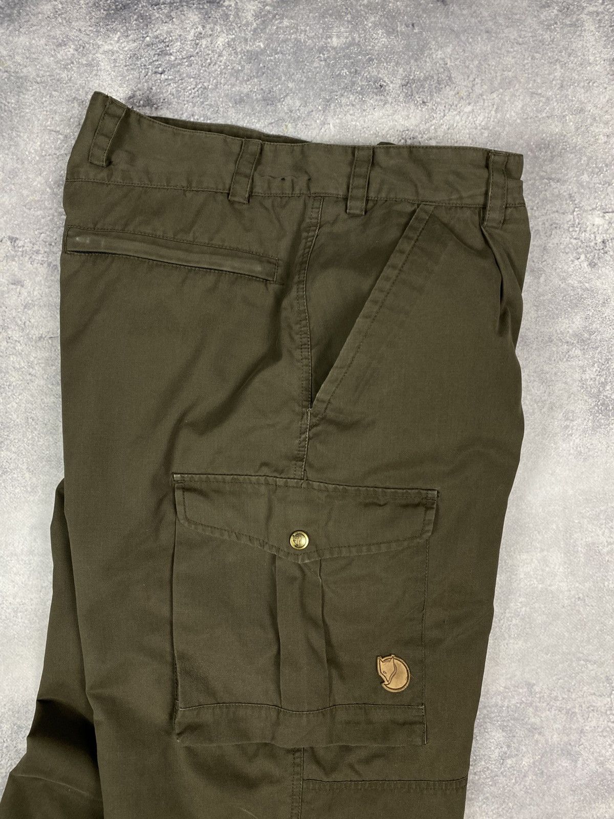 Fjallraven Fjallraven Barents Pro G-1000 Cargo Hiking Pants Brown Size US 34 / EU 50 - 3 Thumbnail