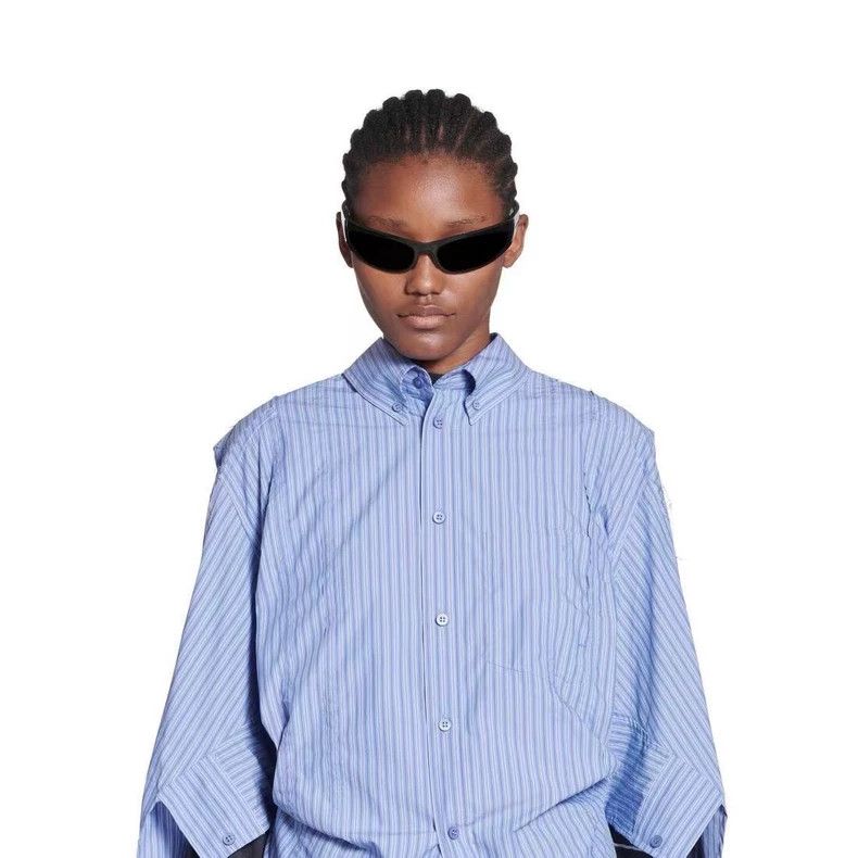 Balenciaga Balenciaga size 34 Striped shirt Size XS / US 0-2 / IT 36-38 - 6 Thumbnail