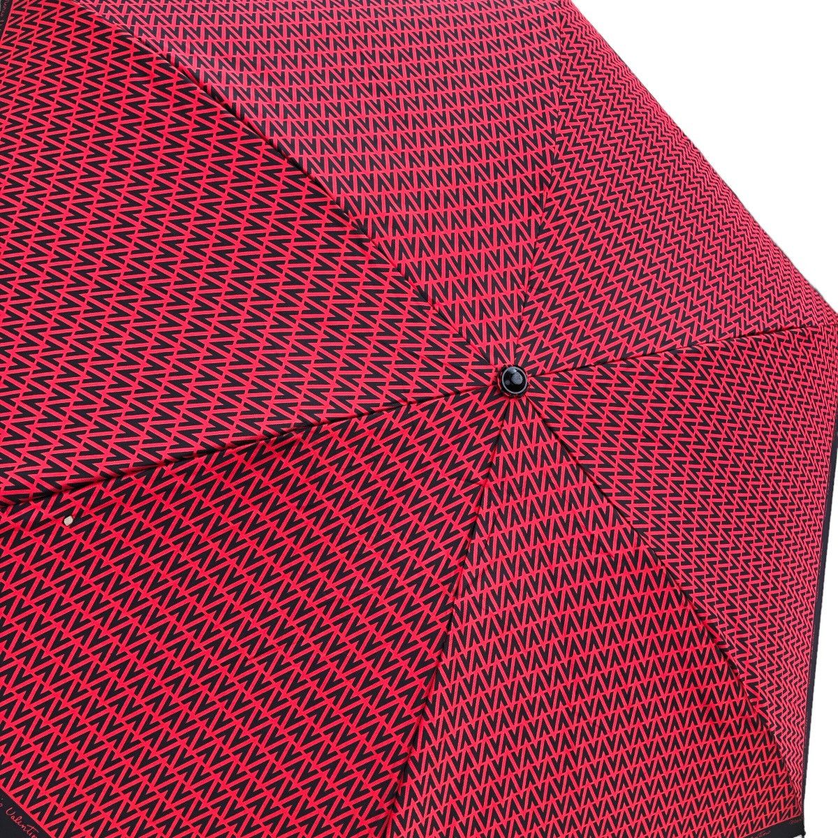 Mario Valentino Mario Valentino All Over Pattern Red Folding Umbrella Size ONE SIZE - 4 Thumbnail