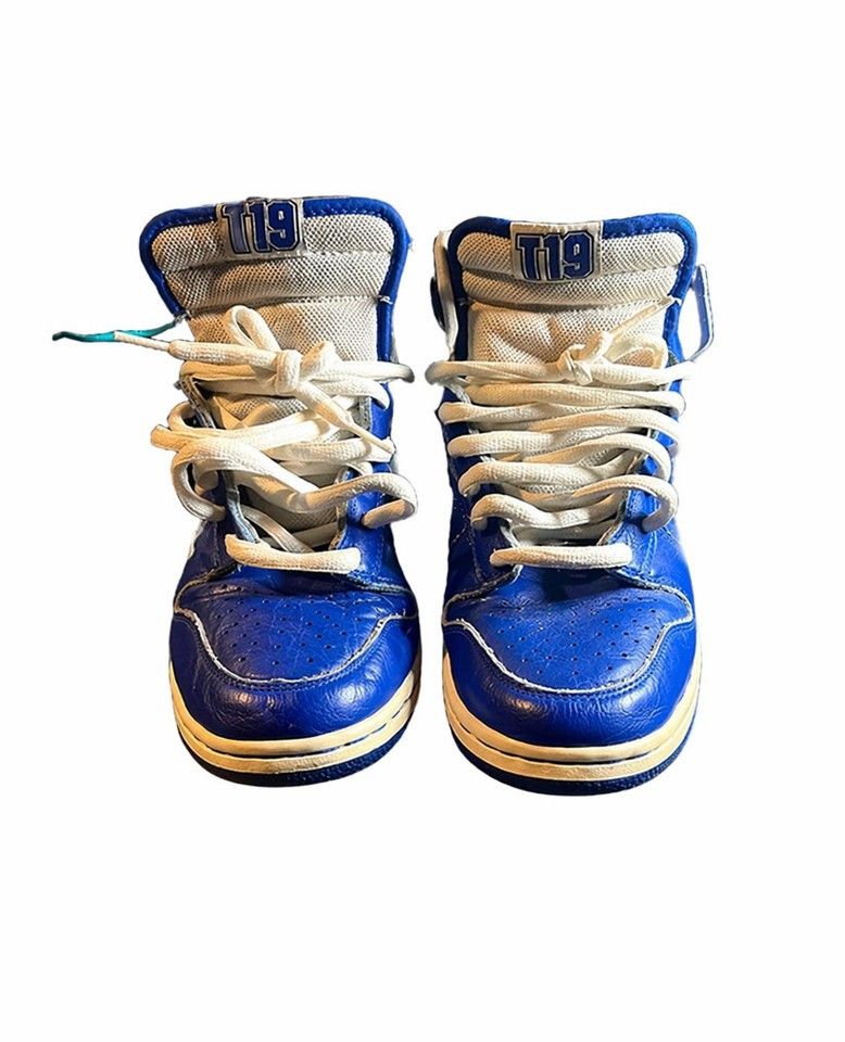 Nike SB Nike SB Dunk High T-19 Royal White 2005 SZ 9 Size US 9 / EU 42 - 2 Thumbnail