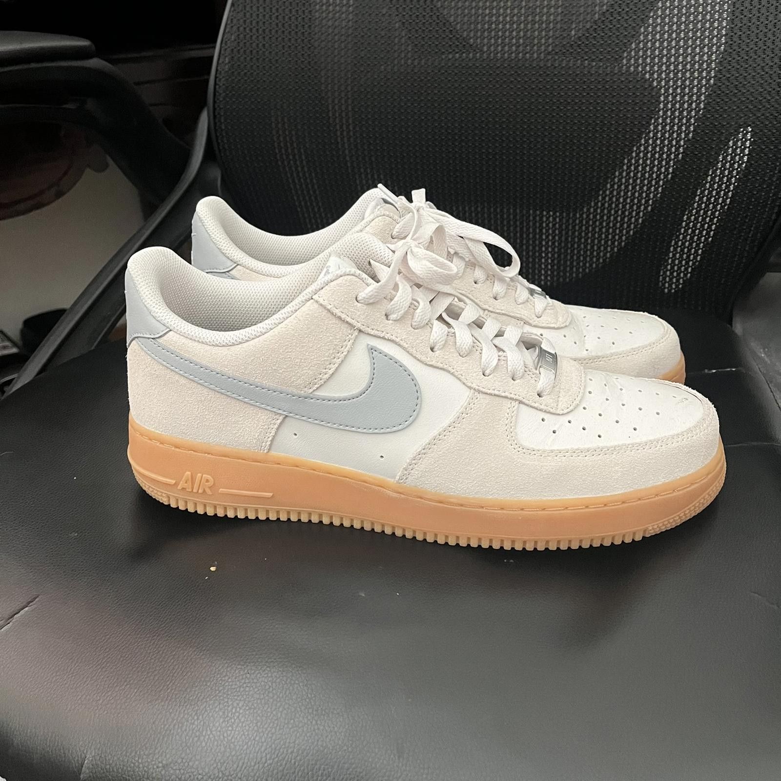 Nike Nike Air Force 1 Low Summit White Light Armory Blue Size 13 Size US 13 / EU 46 - 1 Thumbnail