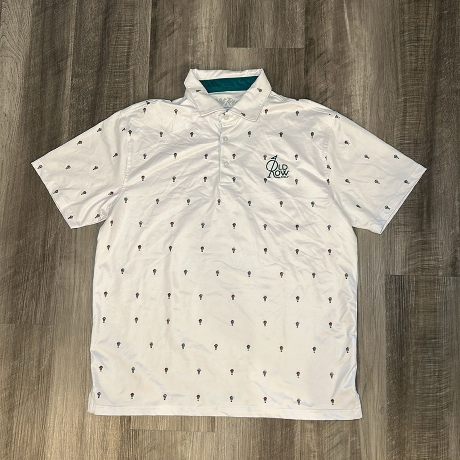 Other Old Row Skull Print Golf Polo - XL Size US XL / EU 56 / 4 - 2 Thumbnail